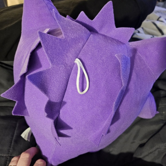 Gengar Plush Pokemon Purple Hanging Stuffed Animal Toy Factory 14” New - Picture 4 of 10